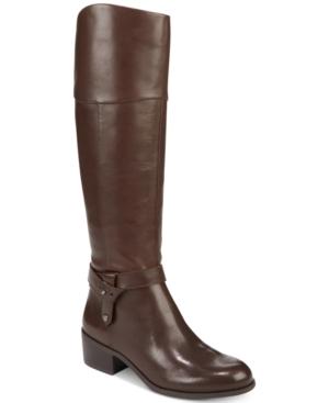 Alfani Berniee Step 'n Flex Wide-calf Riding Boots, Created For Macy's Women's Shoes