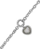 Balissima By Effy Diamond Heart Charm Bracelet (1/5 Ct. T.w.) In Sterling Silver And 18k Gold
