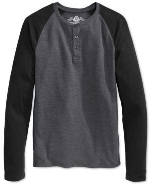 American Rag Colorblocked Henley