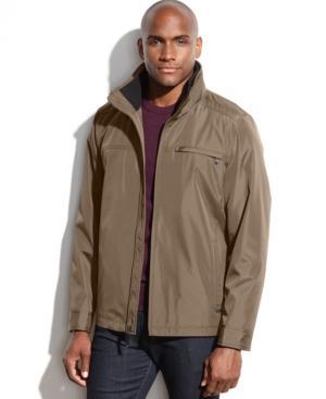 Calvin Klein Solid Bonded Performance Bomber Jacket