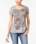 Style & Co Melange Graphic T-shirt, Only At Macy's