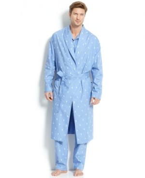 Polo Ralph Lauren Men's All Over Polo Player Robe