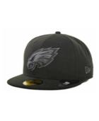 New Era Philadelphia Eagles Black Gray 59fifty Hat