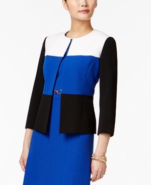 Kasper Petite Colorblocked Blazer