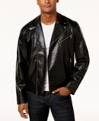 Inc International Concepts Men's Fogg Faux Leather Jacket, Created For Macy's