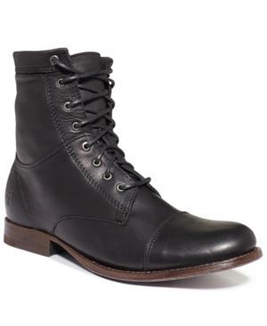 Frye Women's Erin Lace Up Work Booties Women's Shoes