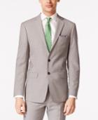 Calvin Klein Men's X Fit Light Grey Extra Slim Fit Jacket