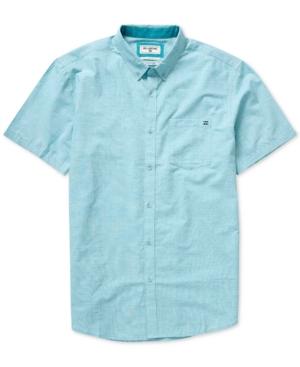 Billabong Men's All Day Chambray Short-sleeve Shirt