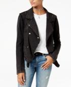 American Rag Juniors' Knit Moto Jacket, Created For Macy's