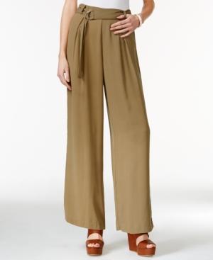 Jessica Simpson Kegan Belted Wide-leg Soft Pants