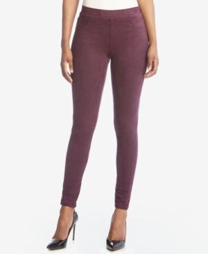Karen Kane Faux-suede Stretch Pants