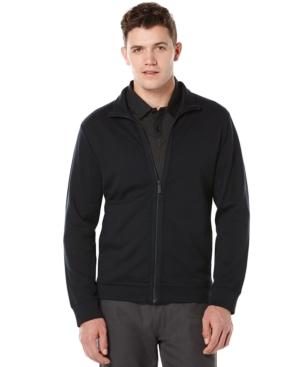 Perry Ellis Textured Full-zip Jacket