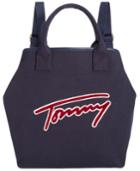 Tommy Hilfiger Aurora Embellished Canvas Backpack