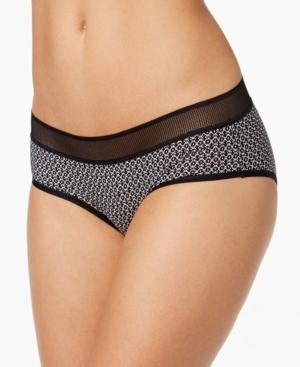Dkny Signature Micro Mesh-waistband Bikini Dk2028