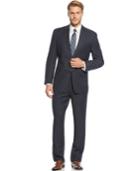 Izod Navy Pindot Suit