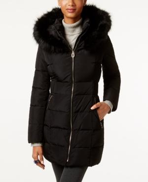 Ivanka Trump Faux-fur-trim Hooded Down Puffer Coat