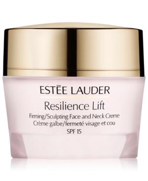 Estee Lauder Resilience Lift Firming/sculpting Face And Neck Creme Broad Spectrum Spf 15, 1.7 Oz - Dry Skin