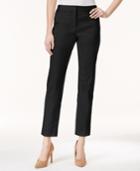 Charter Club Solid Slim-leg Ankle Pants, Only At Macy's