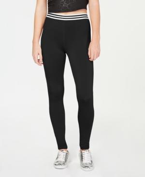 Material Girl Juniors' Varsity Stripe Leggings, Created For Macy's