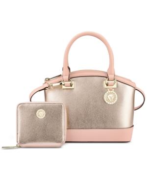 Anne Klein New Recruits Mini Satchel And Wallet Set