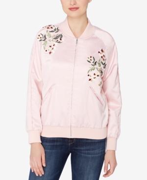 Catherine Catherine Malandrino Embroidered Bomber Jacket