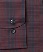 Alfani Men's Regular Fit Performance Stretch Easy-care Bold Square Plaid Dress Shirt, Created For Macy's
