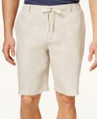 Tasso Elba Men's Linen Drawstring Shorts, Only At Macy's
