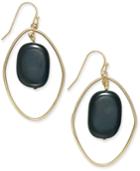 Inc International Concepts Gold-tone Semi-precious Orbit Drop Earrings, Only At Macy's