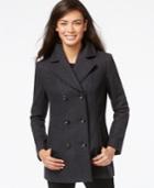 Inc International Concepts Double-breasted Peacoat