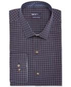 Bar Iii Carnaby Collection Slim-fit Even Check Print Dress Shirt
