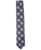 Ryan Seacrest Distinction Men's Anaheim Gingham Stretch Comfort Slim Tie, Created For Macy's