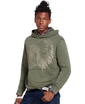 Denim & Supply Ralph Lauren Men's French Terry Graphic Hoodie