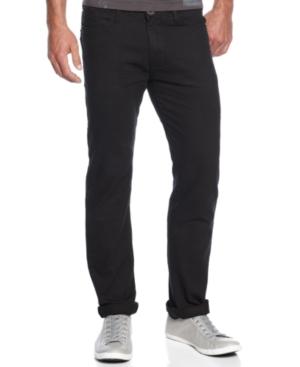 Ring Of Fire Hyperion Straight-leg Jeans, Black Wash