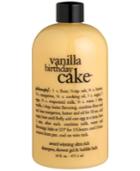 Philosophy Vanilla Birthday Cake Ultra Rich 3-in-1 Shampoo, Body Wash, And Bubble Bath, 16 Oz.