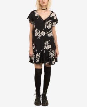 Volcom Juniors' Ruffled-hem A-line Dress