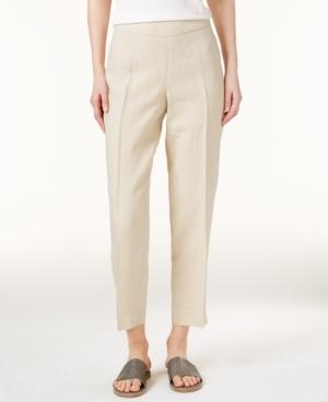 Eileen Fisher Organic Linen Ankle Pants, Regular & Petite