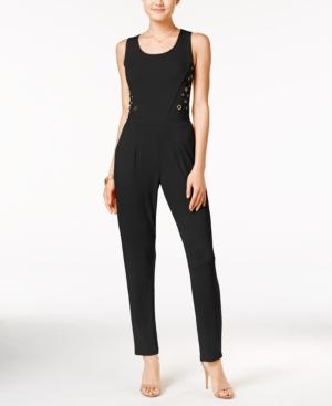 Marilyn Monroe Juniors' Grommet Jumpsuit