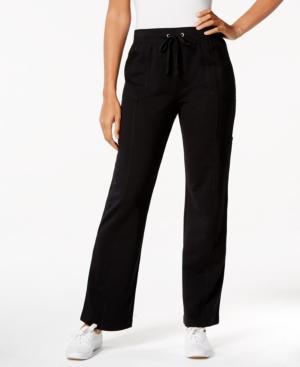 Karen Scott Petite Drawstring Cargo Pants, Only At Macy's