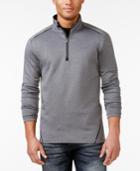 Calvin Klein Quarter Zip Stretch Interlock Sweatshirt