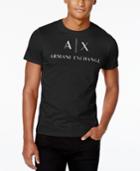 Armani Exchange Men's Core Pirati Graphic-print Logo T-shirt