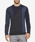 Calvin Klein Men's Merino Colorblocked Sweater