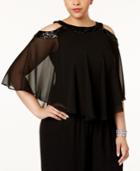 Alex Evenings Plus Size Embellished Blouse