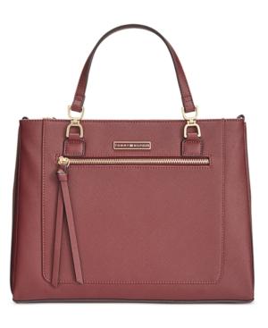 Tommy Hilfiger Naomi Saffiano Leather Shopper