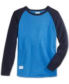 Wesc Men's Colorblocked Raglan Long-sleeve Shirt