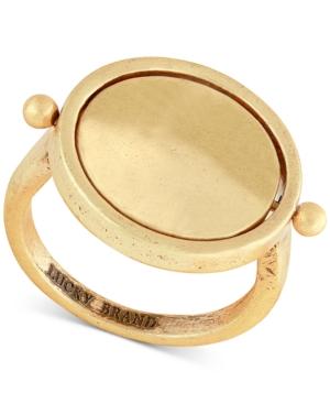 Lucky Brand Gold-tone Mosaic Ring