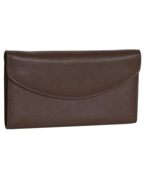 Roma Check Clutch