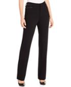 Nydj Marilyn Tummy-control Straight-leg Ponte Pants