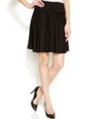 Studio M Fold-over A-line Skirt
