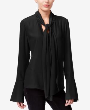 Rachel Rachel Roy Tie-neck Bell-sleeve Blouse