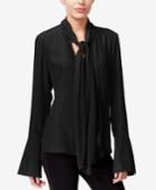 Rachel Rachel Roy Tie-neck Bell-sleeve Blouse